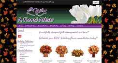 Desktop Screenshot of afloralaffairpa.com